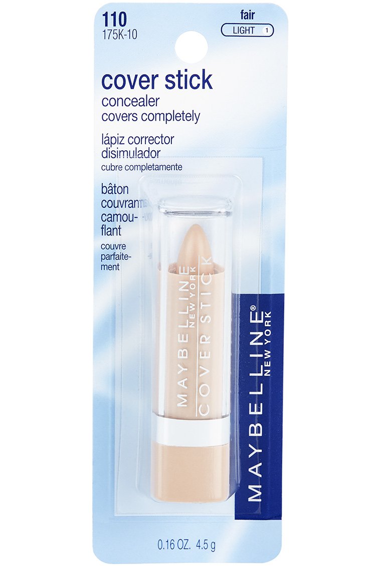 Maybelline New York Cover Stick Concealer, Medium Beige, Medium 1, 0.16 Ounce - Image 2